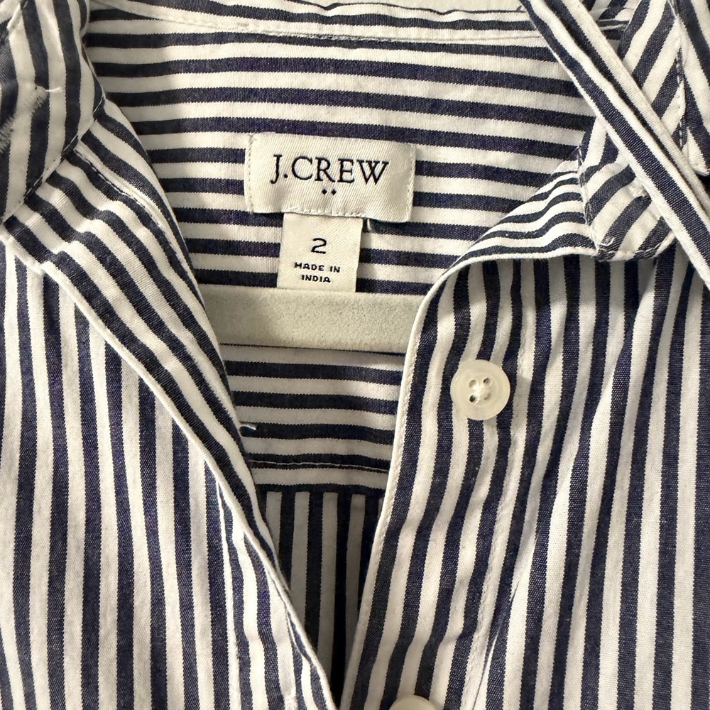 J Crew Striped Maxi Dress - Picture 2 of 2